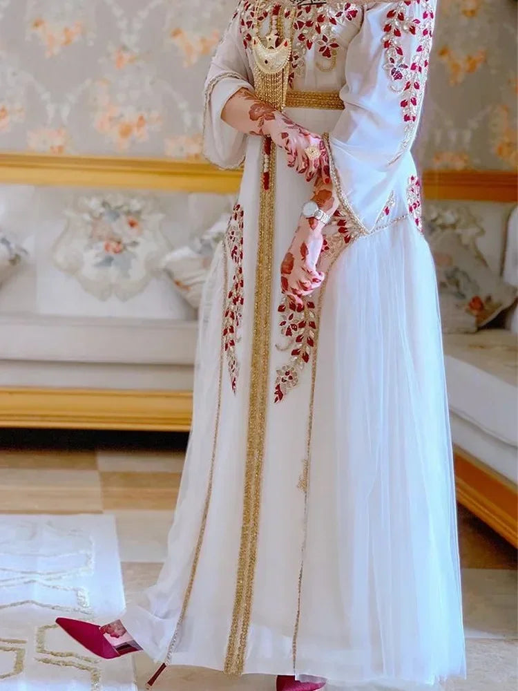 Luxury  Dress for Women  Abaya Evening Party Jalabiya Marocain Clothes 2025