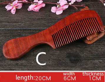 Rosewood Comb - Natural Hair Care | Rosenträ Hårkam