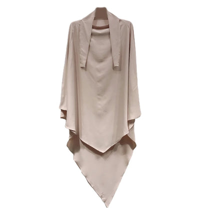 Garment Long Khimar Women Hijab Sleeveless Tops Abaya Jilbab Niqab Hijab