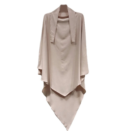 Garment Long Khimar Women Hijab Sleeveless Tops Abaya Jilbab Niqab Hijab