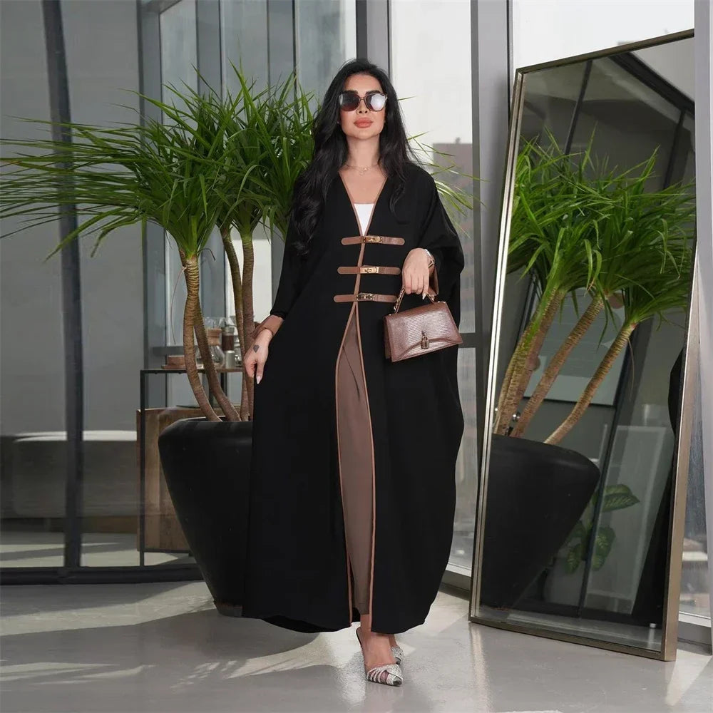 Kimono Abaya Dubai Saudi Arabia Kebaya Robe Fashion Dresses Abayas For Women 2025