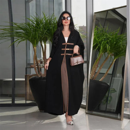 Kimono Abaya Dubai Saudi Arabia Kebaya Robe Fashion Dresses Abayas For Women 2025
