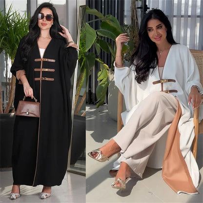 Abaya Dubai  Saudi Arabia Kebaya Robe Fashion 2025