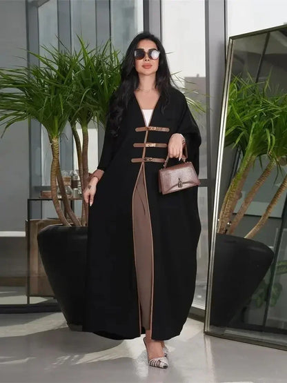 Kimono Abaya Dubai Saudi Arabia Kebaya Robe Fashion Dresses Abayas For Women 2025