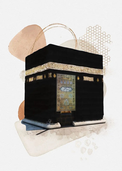 Islamic Masjid Mosque Allah Mecca Medina Kaaba Sacred Place Posters Canvas Painting Print Wall Art Pictures Living Room Decor