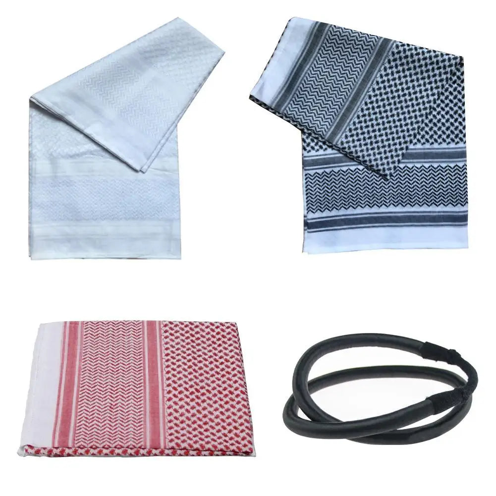 Foulard Print Scarf Men  Headwear  Scarf Turban Headcover