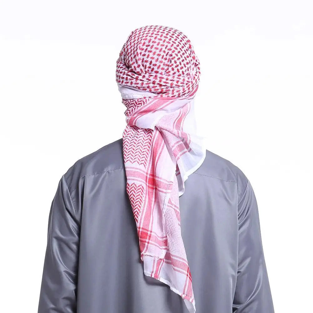 Foulard Print Scarf Men  Headwear  Scarf Turban Headcover