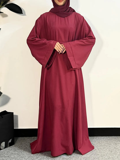 Abayas Women Kaftans  Dress With Belt Full Sleeve Clothing Women  Dubai Robe Dresses 2025