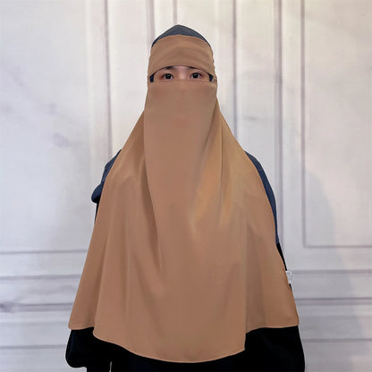 Muslim Veil for Women Voile Chretien Burkini for Veiled Women Modest Hijab Khimar